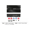 Delock USB 2.0 Switch für 2 PC an 2 Geräte