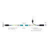 Delock USB 10 Gbps Typ-A Extender Set über LC Duplex Kabel