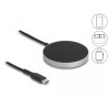 Delock Wireless Charger mit 5 W / 7,5 W / 10 W / 15 W - Induktives Ladepad