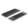 Delock 10″ Kabelmanagement Bürstenleiste 2 HE schwarz