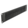 Delock 19″ Kabelmanagement Bürstenleiste 2 HE schwarz