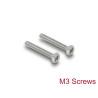 Delock Kabelmanagement Abdeckblende 86 x 86 mm mit schwarzen Bürstenstreifen