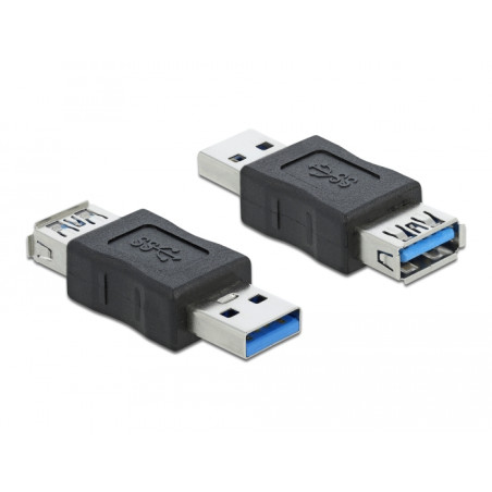 Delock USB 5 Gbps Adapter Typ-A Stecker zu Typ-A Buchse Datenblocker