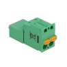 Delock Terminalblock Set für Platine 2 Pin 5,08 mm Rastermaß vertikal