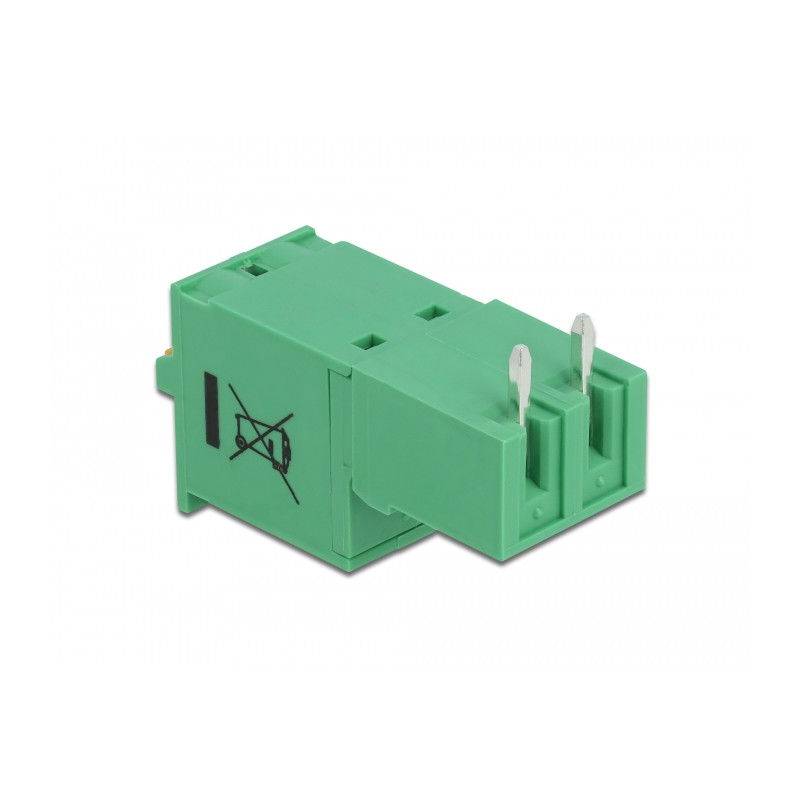 Delock Terminalblock Set für Platine 2 Pin 5,08 mm Rastermaß horizontal