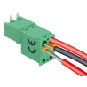Delock Terminalblock Set für Platine 2 Pin 5,08 mm Rastermaß horizontal