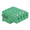 Delock Terminalblock Set für Platine 4 Pin 5,08 mm Rastermaß horizontal