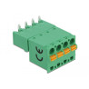 Delock Terminalblock Set für Platine 4 Pin 5,08 mm Rastermaß horizontal
