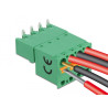 Delock Terminalblock Set für Platine 4 Pin 5,08 mm Rastermaß horizontal