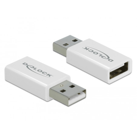 Delock USB 2.0 Adapter Typ-A Stecker zu Typ-A Buchse Datenblocker