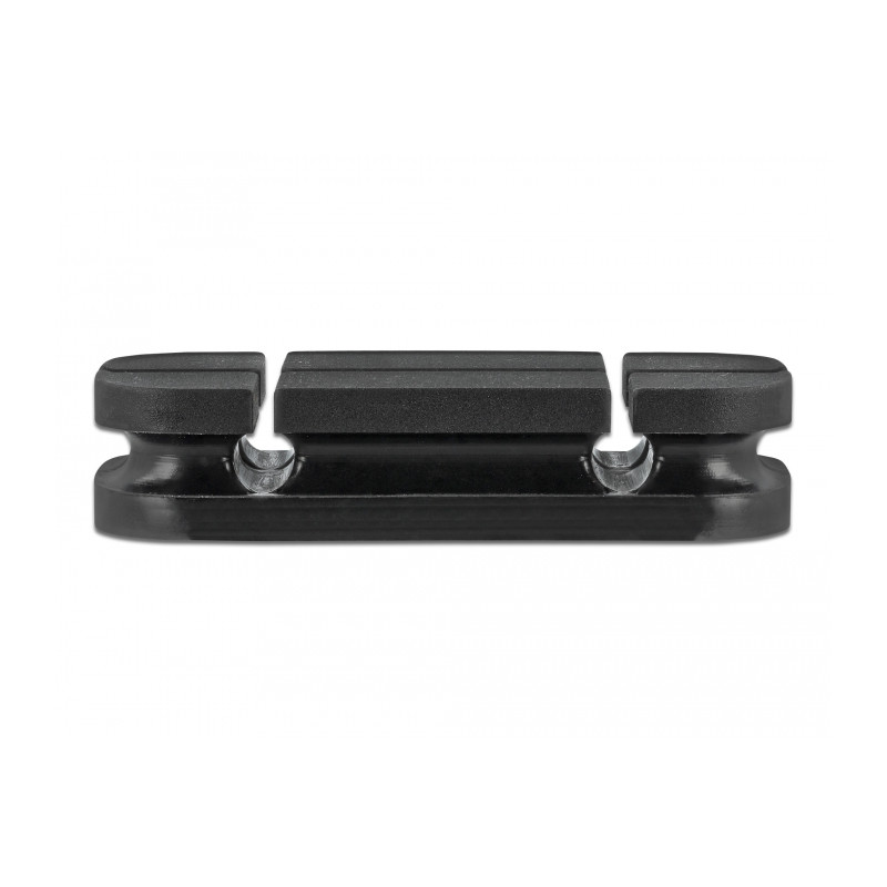 Delock Kabelhalter Kombi Set 3 Stück schwarz