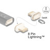 Delock Magnetischer Adapter 8 Pin Lightning™ Stecker