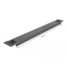 Delock 19″ Netzwerkschrank Blindabdeckung werkzeugfrei 1 HE schwarz