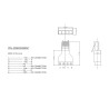 Delock RJ45 Stecker zu Terminalblock Adapter 4 Pin