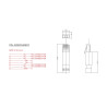 Delock RJ45 Stecker zu Terminalblock Adapter 3 Pin 2-teilig