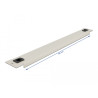 Delock 19″ Netzwerkschrank Blindabdeckung werkzeugfrei 1 HE grau
