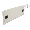 Delock 10″ Netzwerkschrank Blindabdeckung werkzeugfrei 2 HE grau