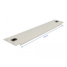 Delock 19″ Netzwerkschrank Blindabdeckung werkzeugfrei 2 HE grau