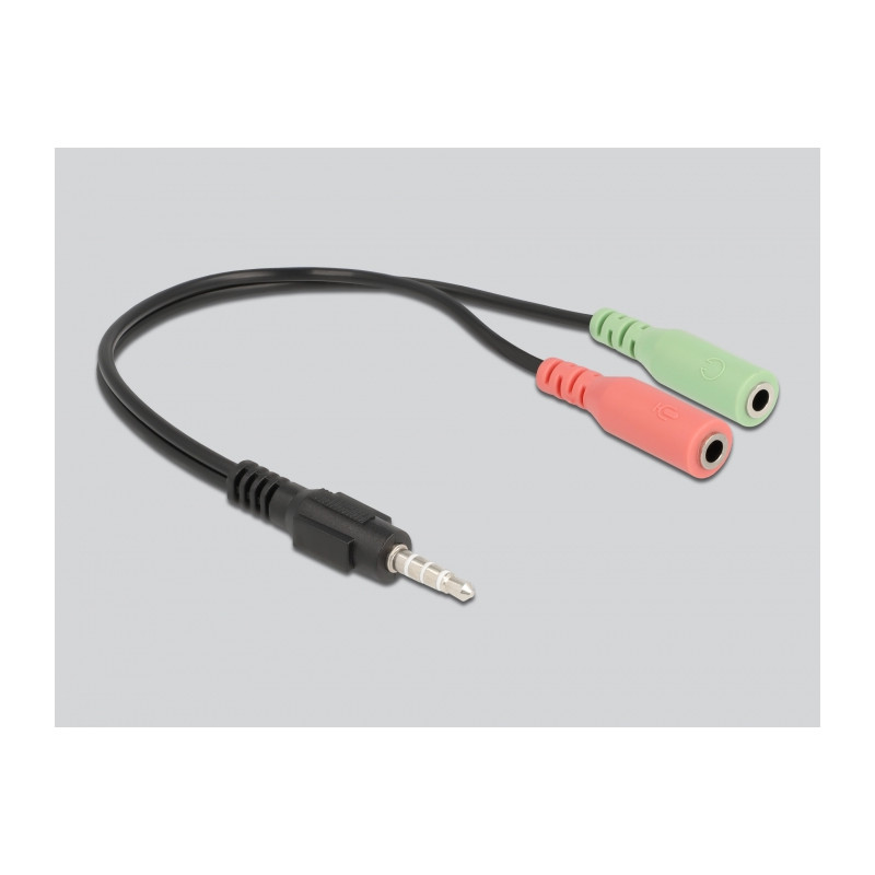 Delock Professionelles Computer Podcasting Mikrofon mit XLR Anschluss und 3 Pin Klinkenstecker + Adapterkabel für Smartphone und