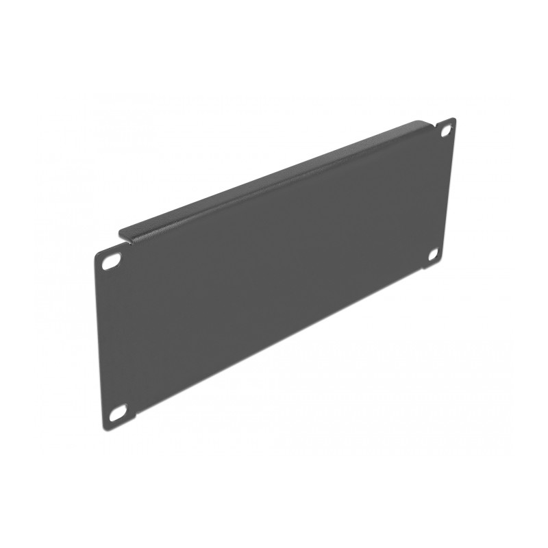 Delock 10″ Netzwerkschrank Blindabdeckung 2 HE schwarz