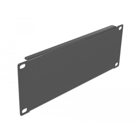 Delock 10″ Netzwerkschrank Blindabdeckung 2 HE schwarz