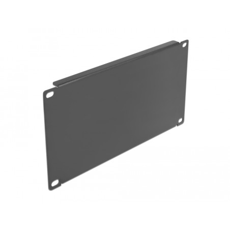 Delock 10″ Netzwerkschrank Blindabdeckung 3 HE schwarz