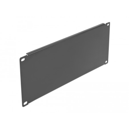 Delock 19″ Netzwerkschrank Blindabdeckung 3 HE schwarz