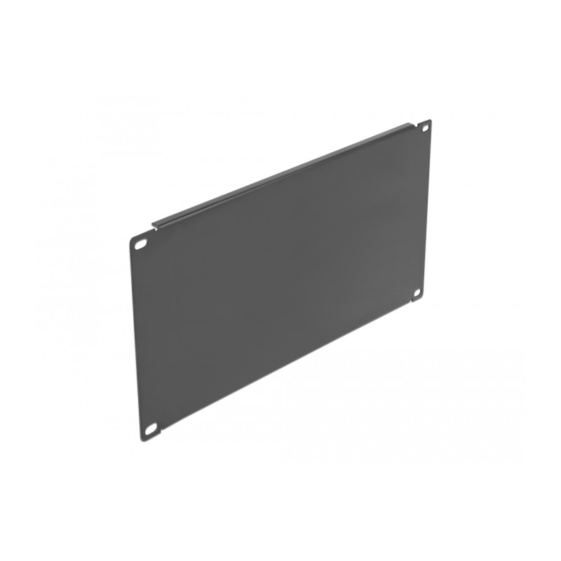 Delock 19″ Netzwerkschrank Blindabdeckung 4 HE schwarz