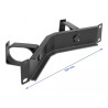 Delock 10″ Kabelmanagement Rangierpanel mit 2 Bügeln gewinkelt 1 HE schwarz