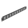 Delock 19″ Netzwerkschrank Panel mit Lüftungsschlitzen horizontal 1 HE schwarz