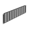 Delock 19″ Netzwerkschrank Panel mit Lüftungsschlitzen horizontal 3 HE schwarz