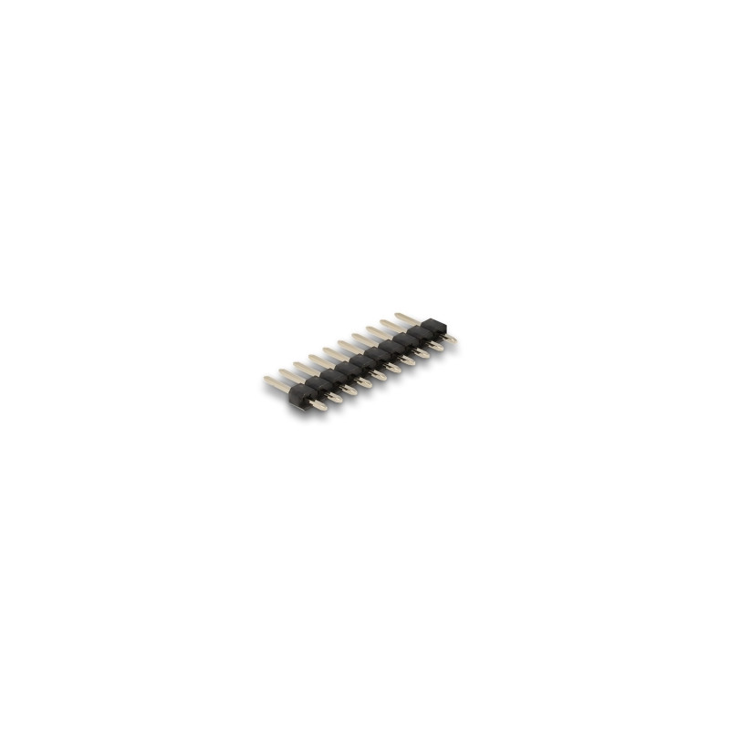 Delock Stiftleiste 10 Pin, Rastermaß 2,54 mm, 1-reihig, gerade, 5 Stück