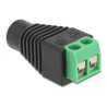 Delock Adapter DC 1,35 x 3,5 mm Buchse - Terminalblock 2 Pin