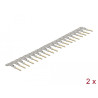 Delock Crimp-Kontakte für D-Sub HD Crimp Stecker 40 Stück
