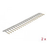 Delock Crimp-Kontakte für D-Sub HD Crimp Buchse 40 Stück