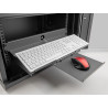 Delock 19″ Fachboden für Tastatur und Maus 1 HE dunkelgrau