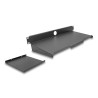 Delock 19″ Fachboden für Tastatur und Maus 1 HE dunkelgrau