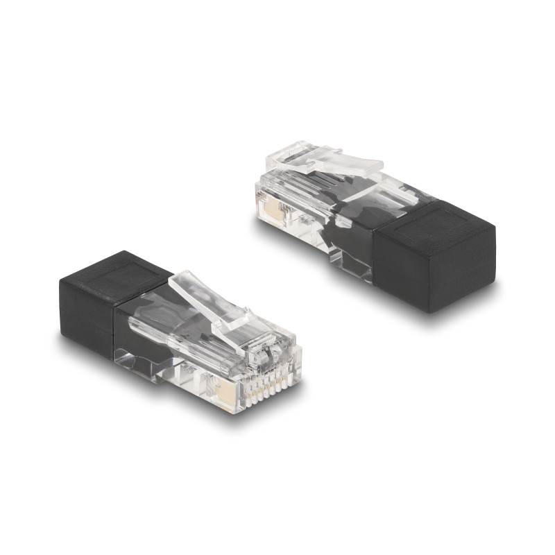 Delock RJ45 Stecker mit Abschlusswiderstand 60 Ohm
