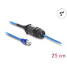 Delock Kabel RJ45 Stecker zu RJ45 Buchse Cat.6 wasserdicht mit Kabelverschraubung