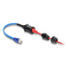 Delock Kabel RJ45 Stecker zu RJ45 Buchse Cat.6 wasserdicht mit Kabelverschraubung