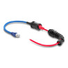 Delock Kabel RJ45 Stecker zu RJ45 Buchse Cat.6 wasserdicht mit Kabelverschraubung und Knickschutztülle