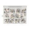 Delock Crimpbox 48-teilig 50 Ohm mit BNC, TNC und N Konnektoren