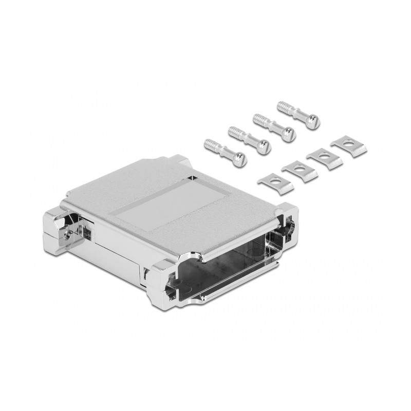 Delock Gehäuse für 2 x D-Sub 25 Pin