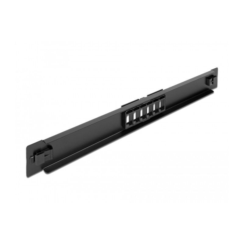 Delock 19″ Keystone Patchpanel 6 Port werkzeugfrei
