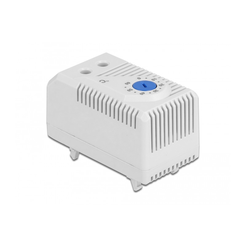 Delock Thermostat mit Öffner-Kontakt für Hutschiene