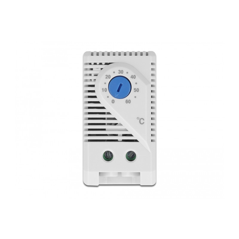 Delock Thermostat mit Öffner-Kontakt für Hutschiene