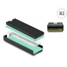 Delock Kühlkörper für M.2 SSD 2280 schwarz