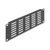 Delock 10″ Netzwerkschrank Panel mit Lüftungsschlitzen horizontal 2 HE schwarz
