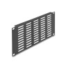 Delock 10″ Netzwerkschrank Panel mit Lüftungsschlitzen horizontal 3 HE schwarz