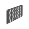 Delock 10″ Netzwerkschrank Panel mit Lüftungsschlitzen horizontal 4 HE schwarz
